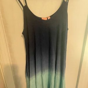 Boat House tie dye dress. Size medium. Island Life. Cover Up. Sun. Swim.